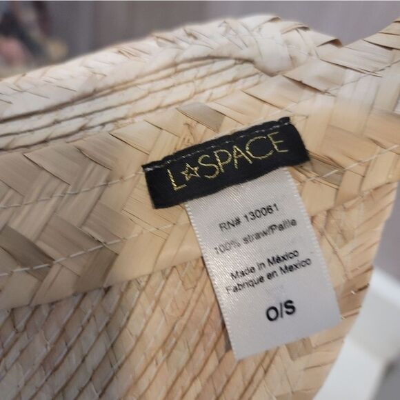 L*Space Natural Straw Sun Visor - Picture 4 of 4